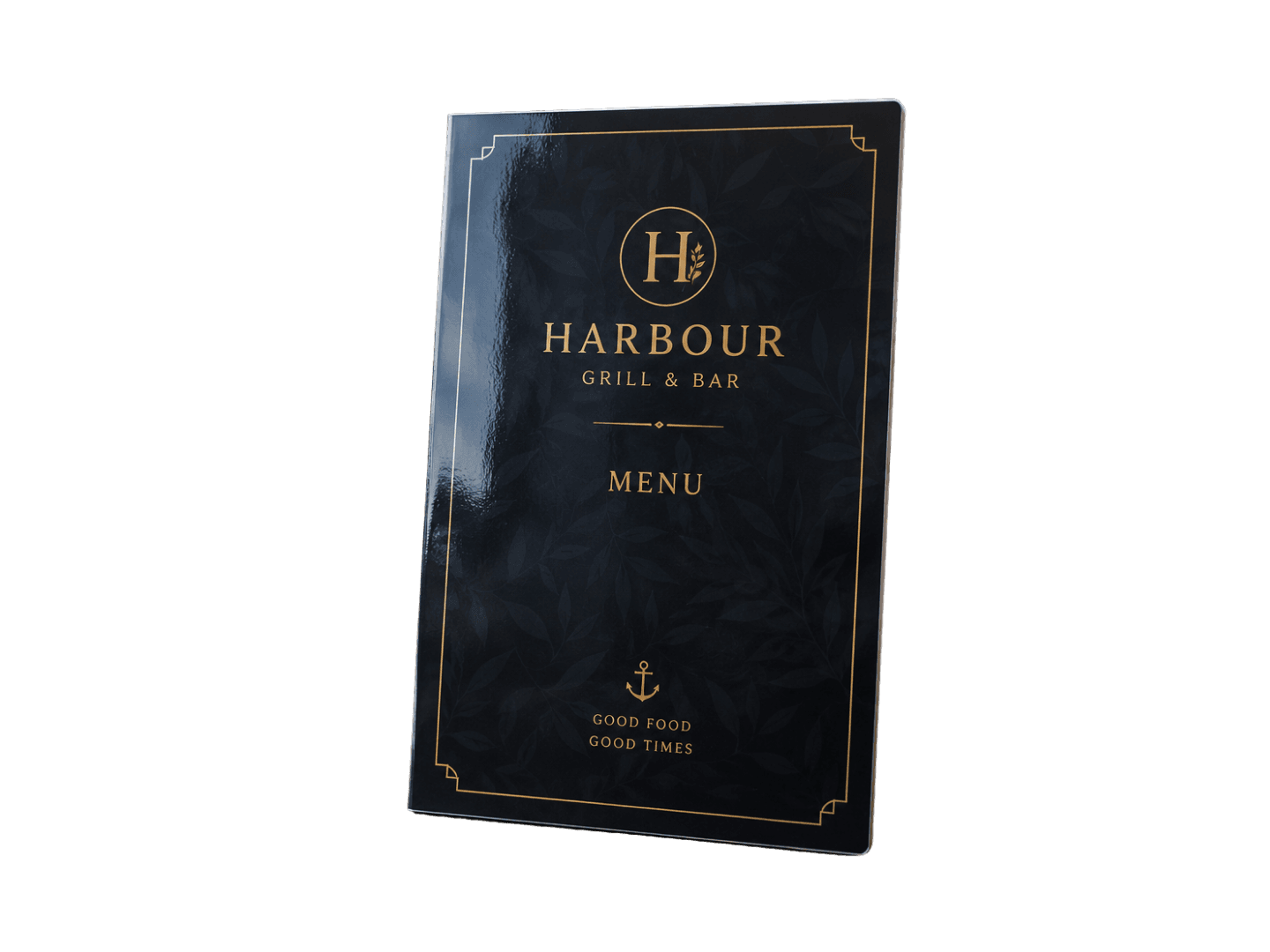 Laminated Reusable Restaurant Menus