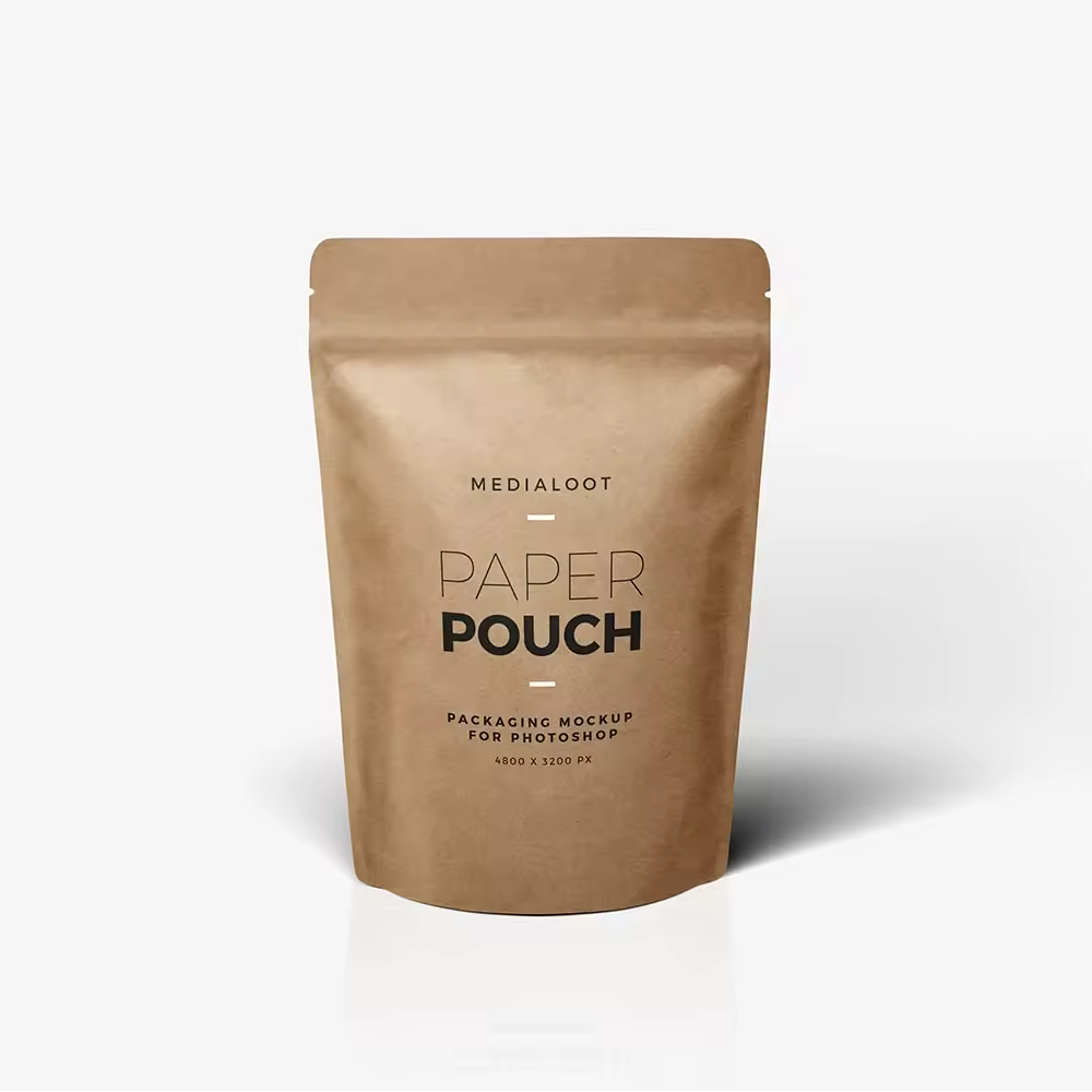 Paper-Based Grease-Resistant Barrier Pouch