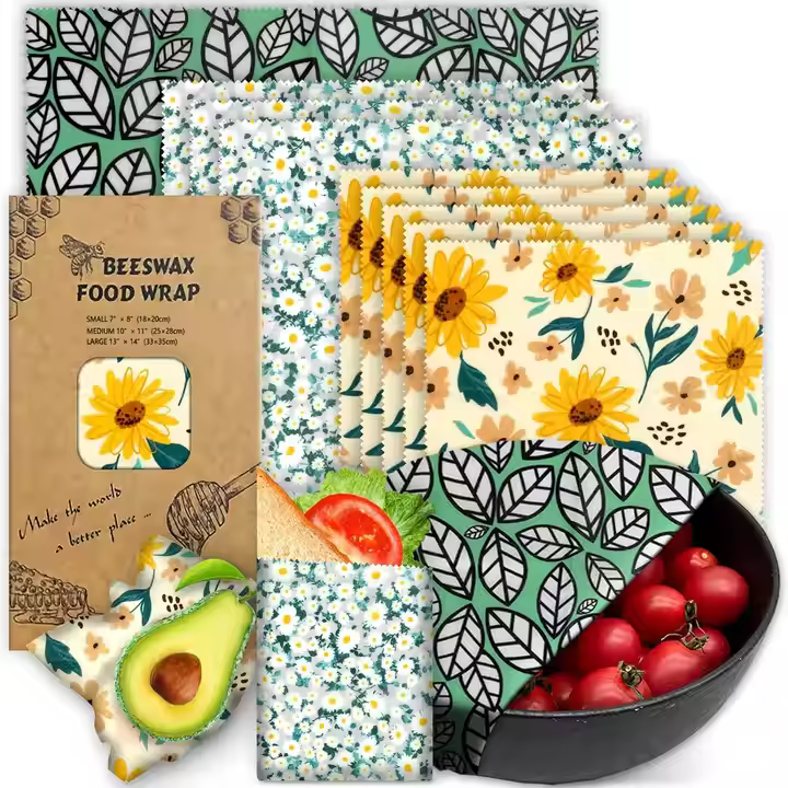Reusable Beeswax Food Wraps