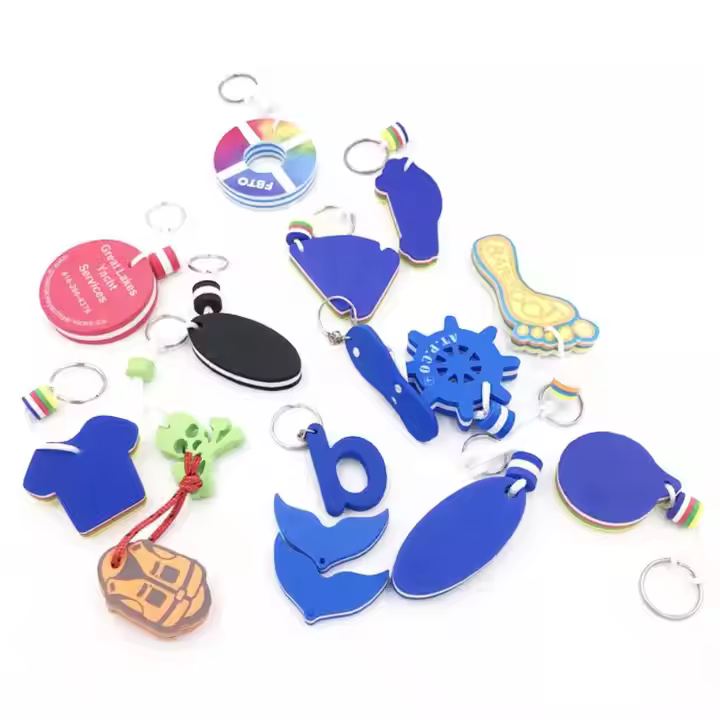 Custom Floating Foam Keychain