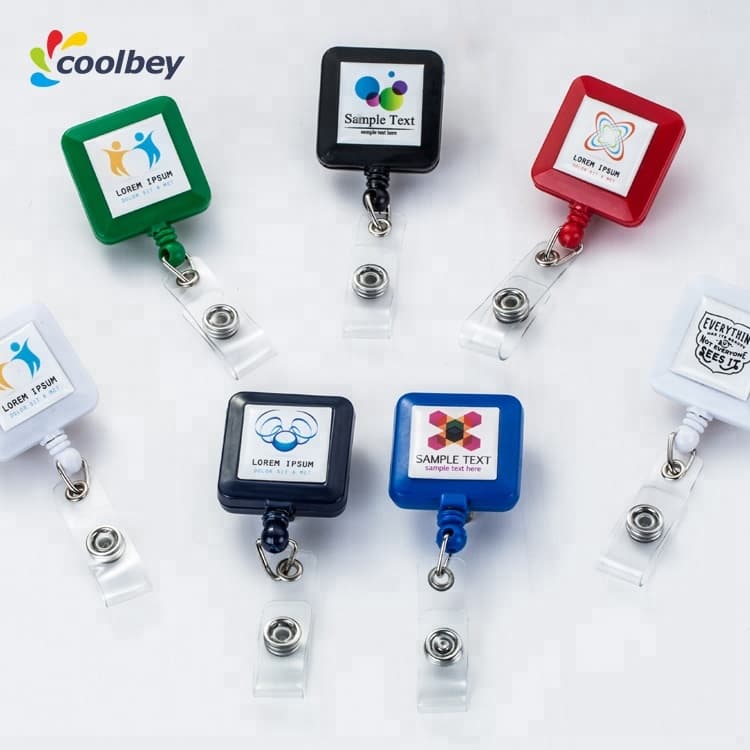 retractable ID badge holder
