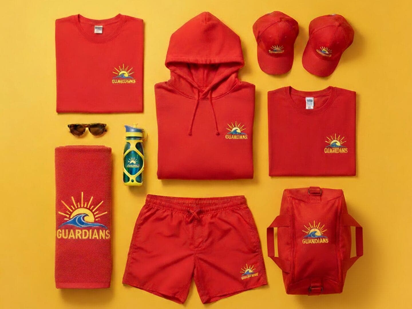 Branded merchandise range