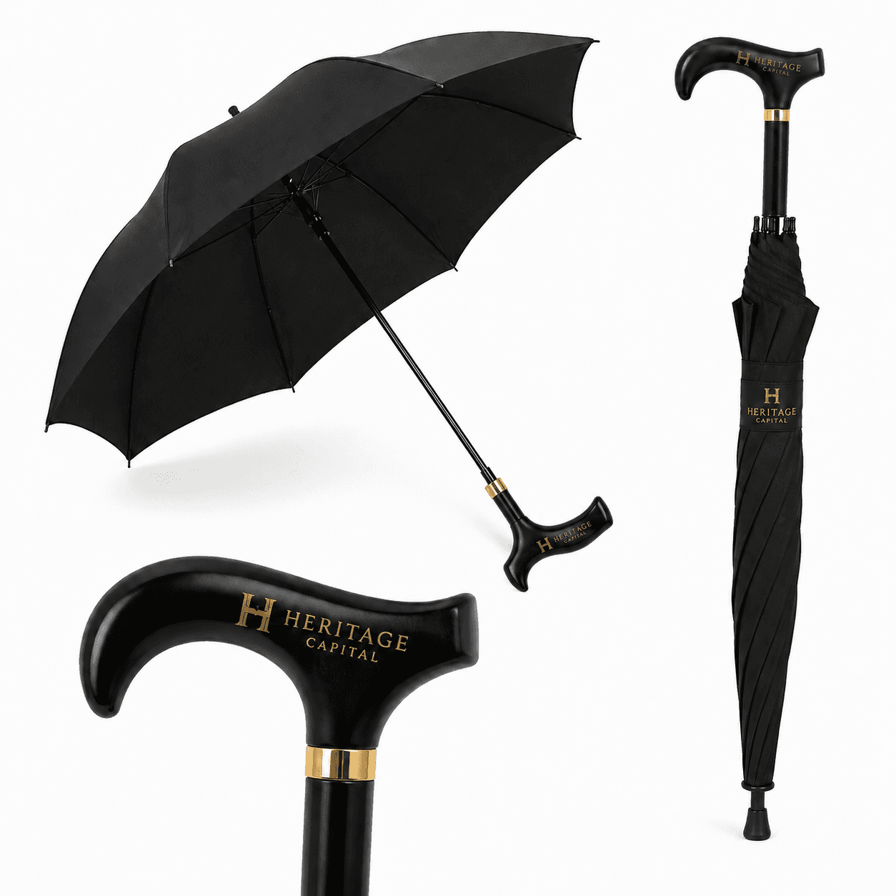 Custom Walking Cane Umbrella