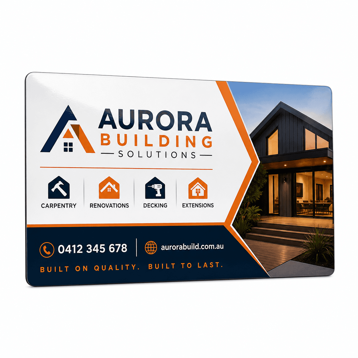 Custom Full-Color UV-Laminated Car Door Magnet