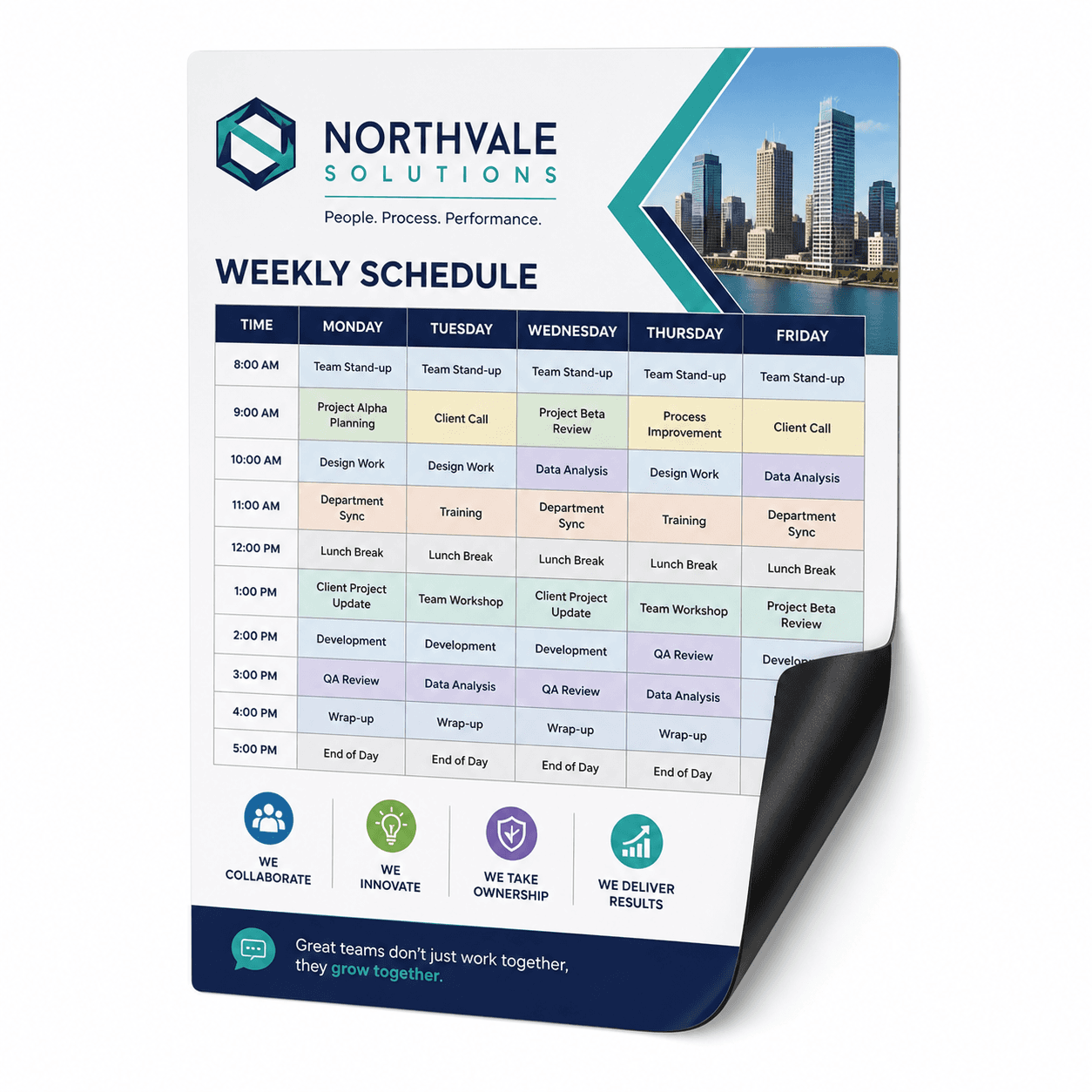 Custom Large Format Magnet Panel