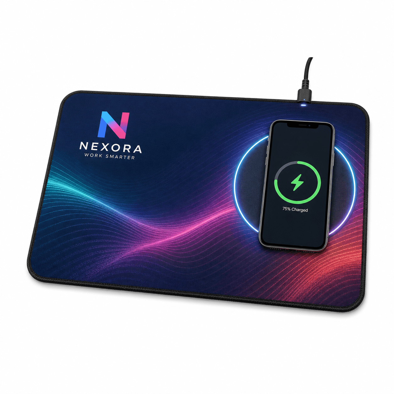 Custom Wireless Charging Mouse Pad