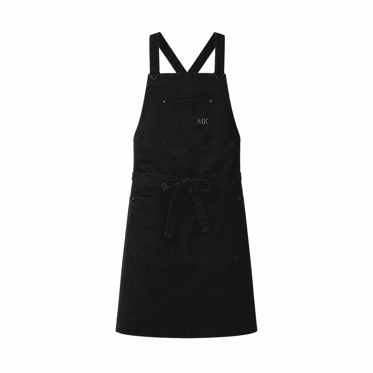 Custom Cross-Back Bib Apron