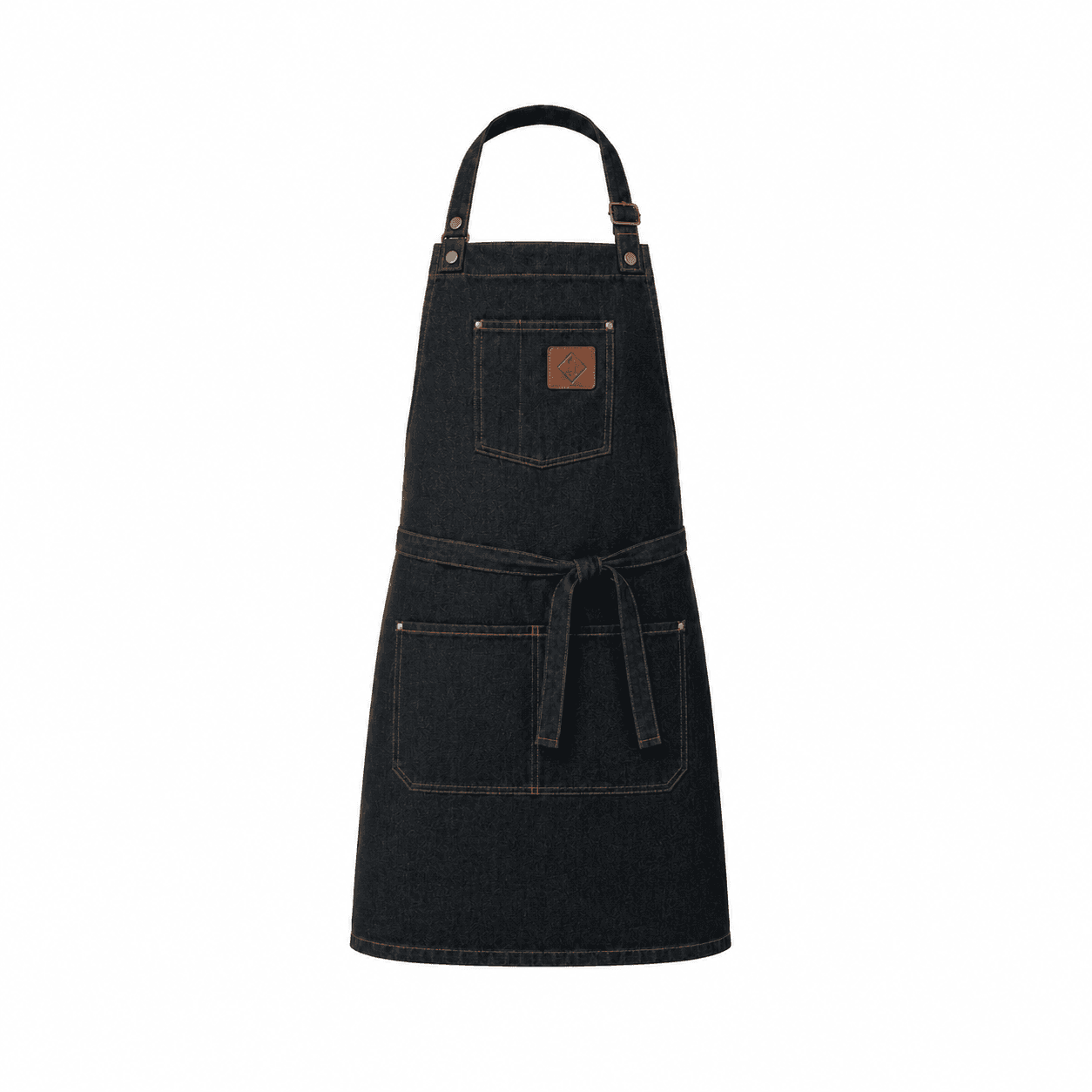 Custom Denim Apron Featured Image Front View