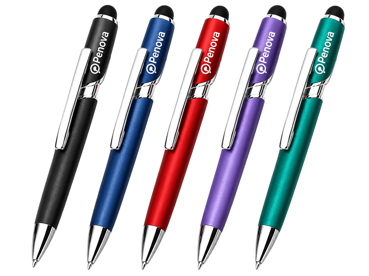 Retractable Multicolor Stylus Pen
