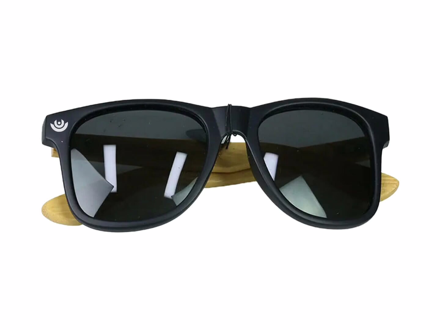 Custom Black Wayfarer Polycarbonate Sunglasses