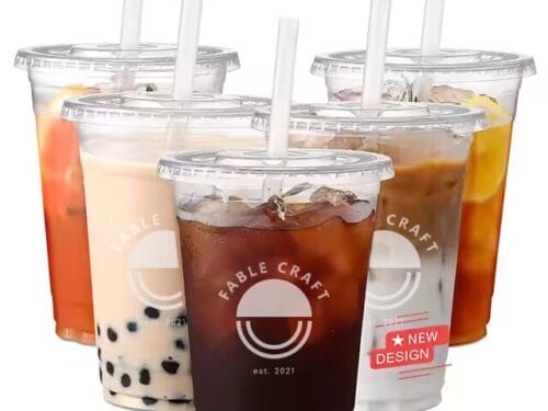 Wholesale 95m Recycled Plastic Cold Cups | 100% Recycled PET Material