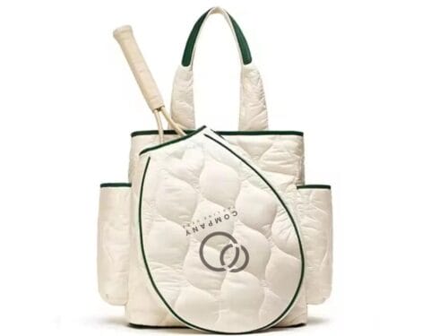 Quilted Puffer Sports Tote