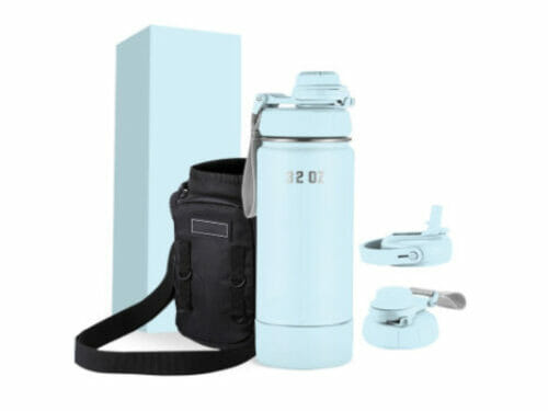 wide mouth insulated water bottle