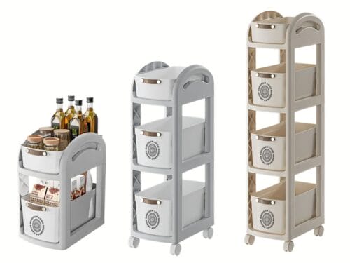 Plastic Kitchen Storage Rack_SPHERE-0991
